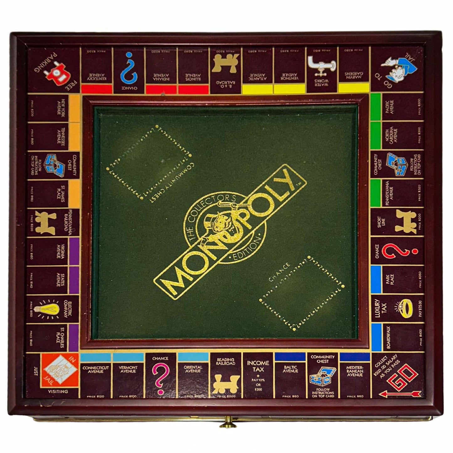 Franklin Mint Monopoly Front