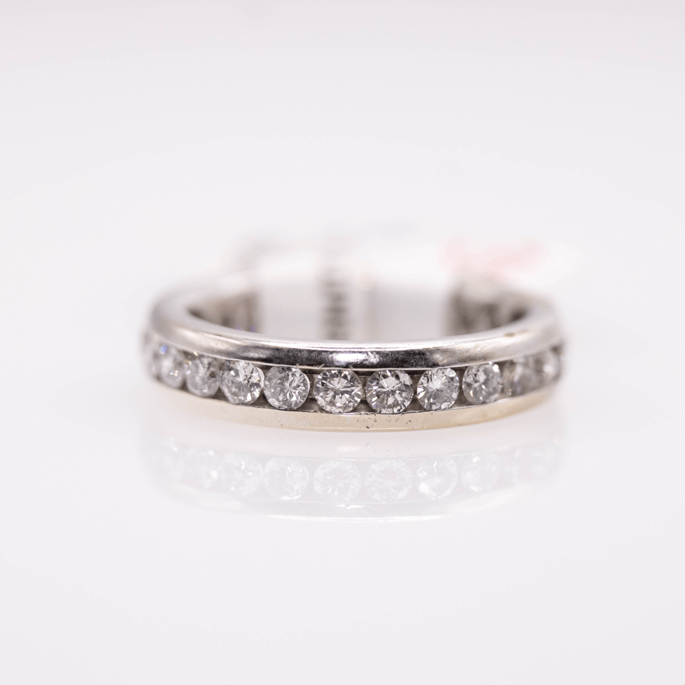 14K Eternity Band Gold & Silver Pawn Shop