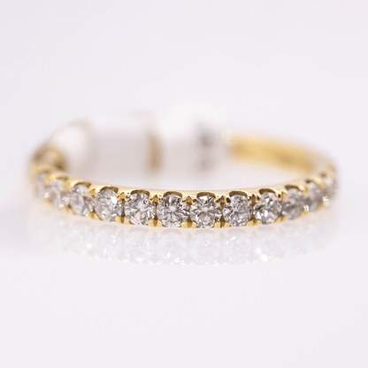 18K Yellow Gold Ring with Diamonds Gold & Silver Pawn Shop