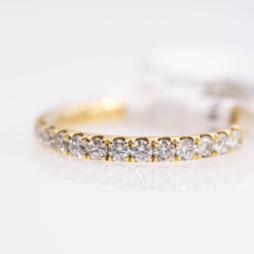 18K Yellow Gold Ring with Diamonds Gold & Silver Pawn Shop