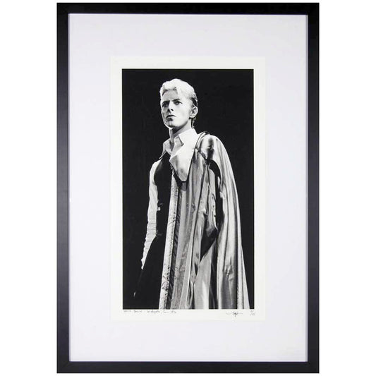 Neal Preston; David Bowie In Cape 1976 Art Gold & Silver Pawn Shop
