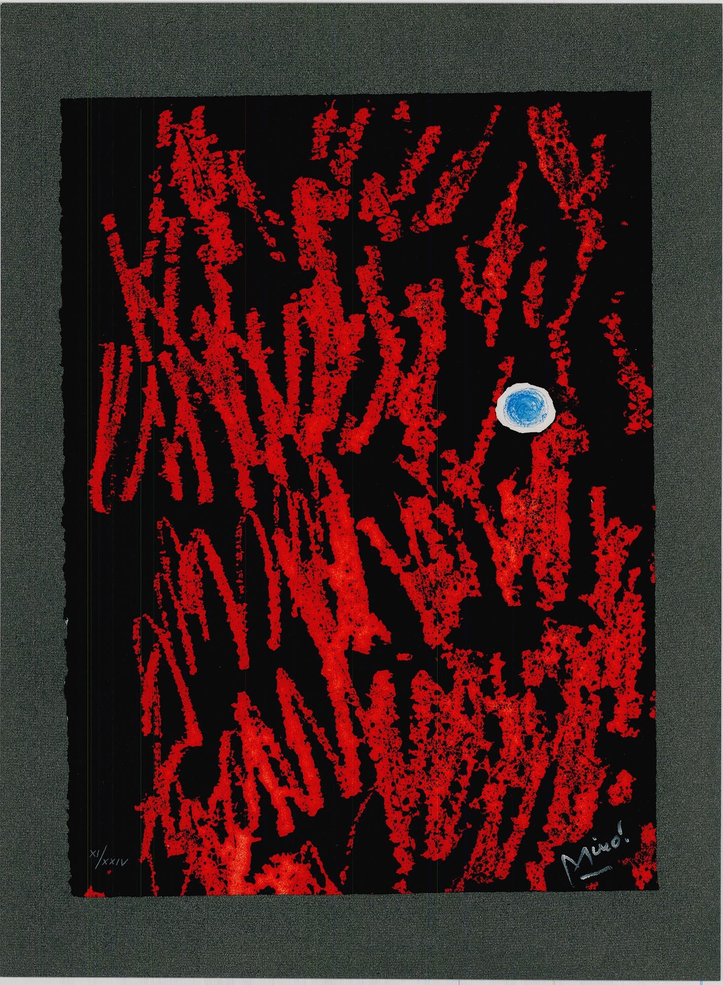 Joan Miro; Liberte des Libertes Untitled 09 zoom