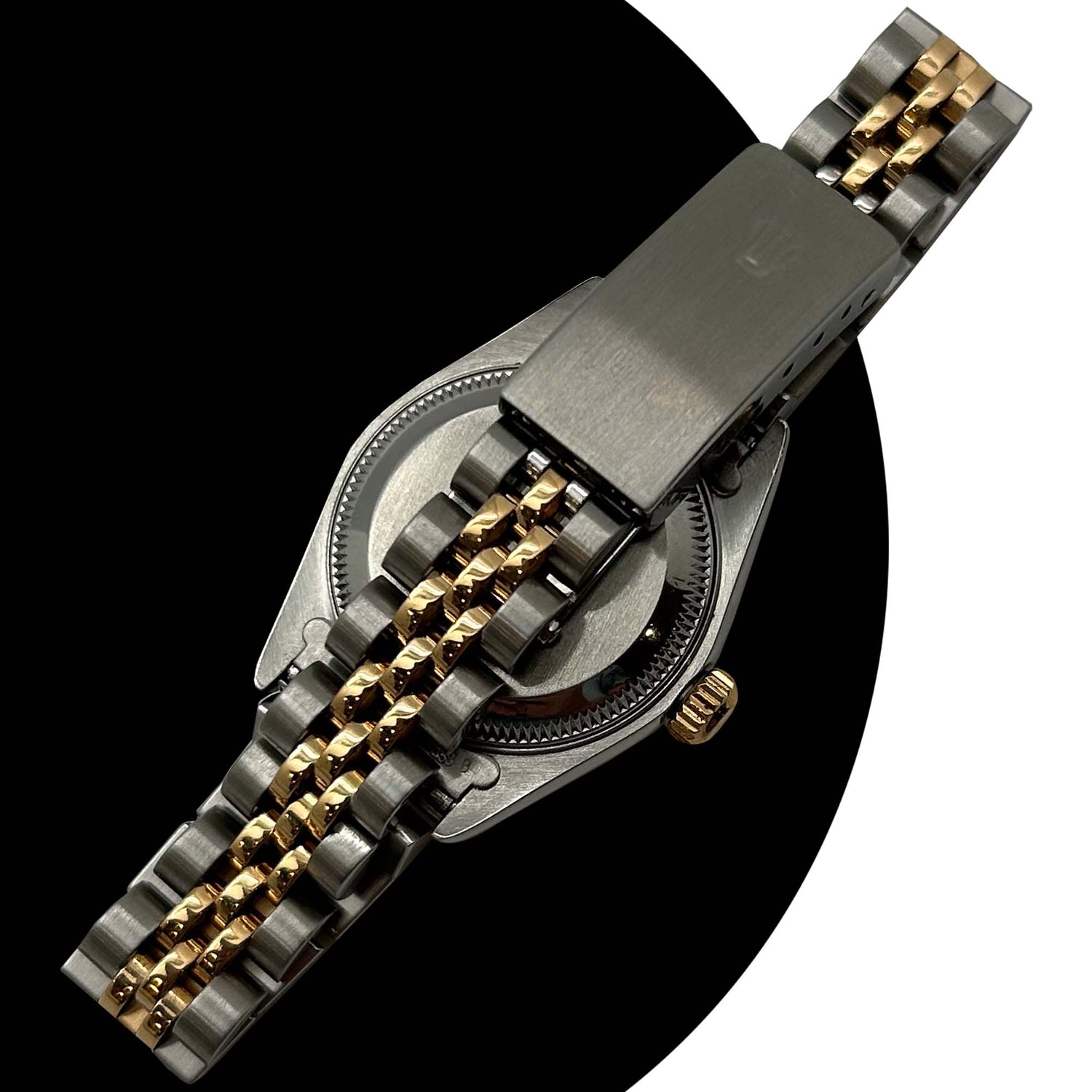 1994 Rolex Datejust Lady's Wristwatch Black & White