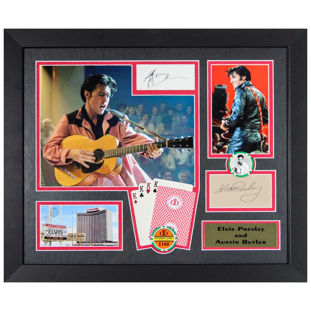 Elvis Presley Movie Facsimile Signature of Elvis & Austin Butler Thumbnail