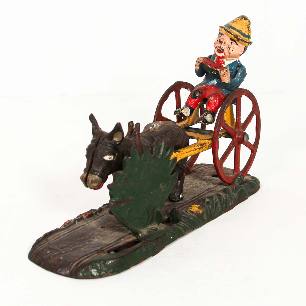 Vintage Mechanical Cast Iron Toy