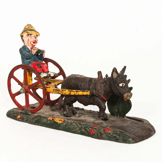 Vintage Mechanical Cast Iron Toy