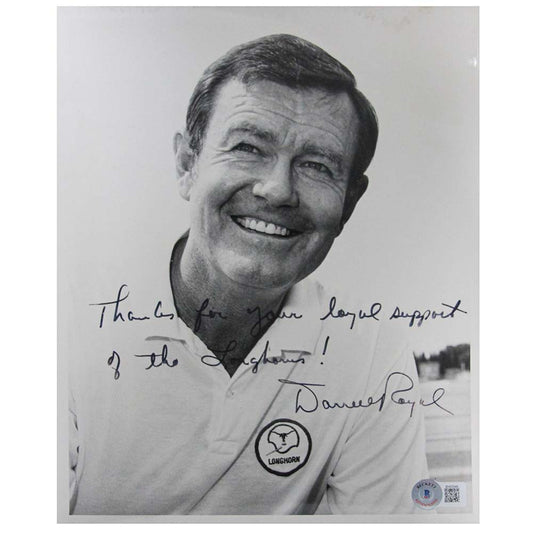 Darrell Royal Signed Photo Thumbnail