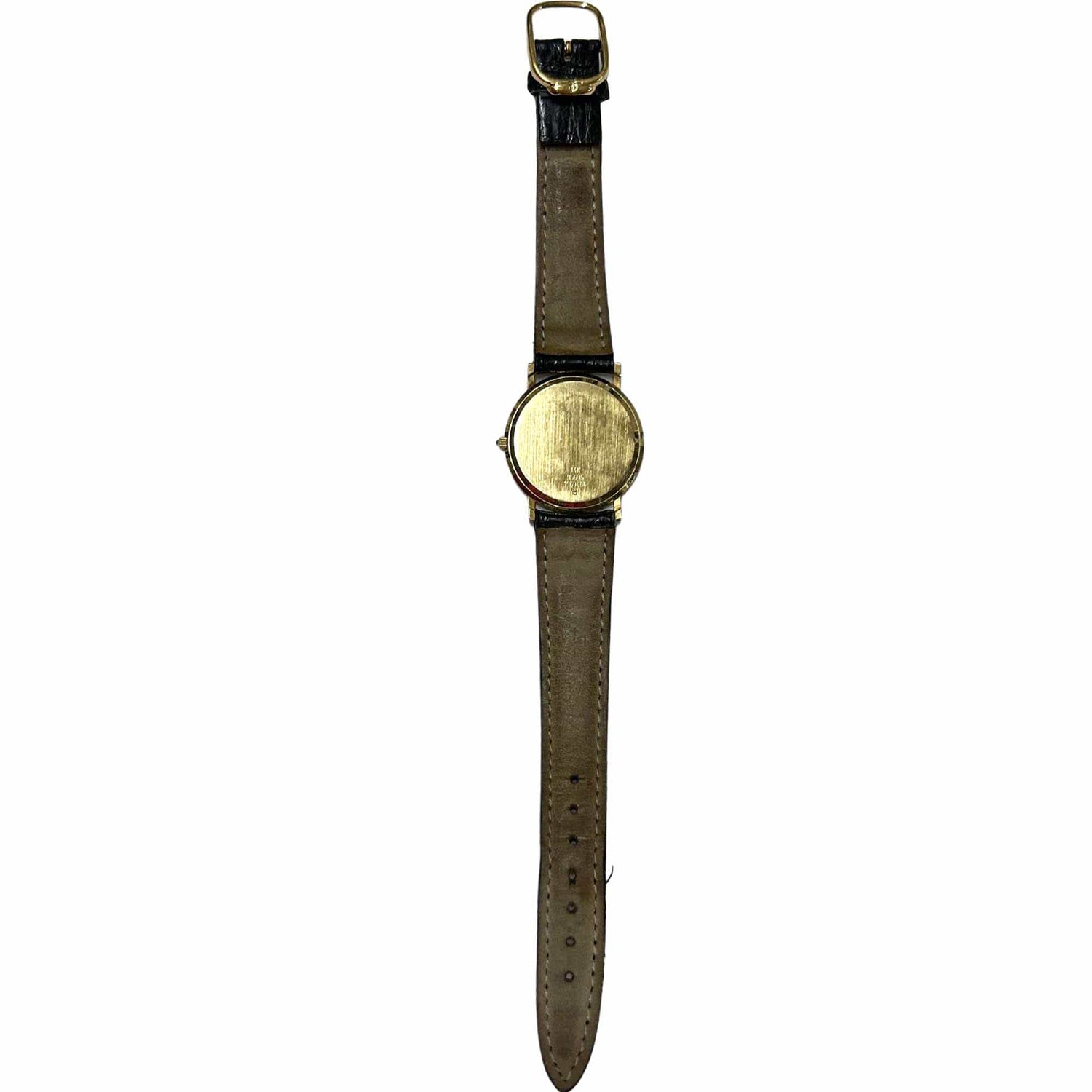 14k Baume Mercier Wristwatch Reverse View