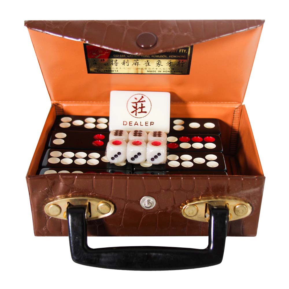 Vintage Domino Set – Gold & Silver Pawn Shop