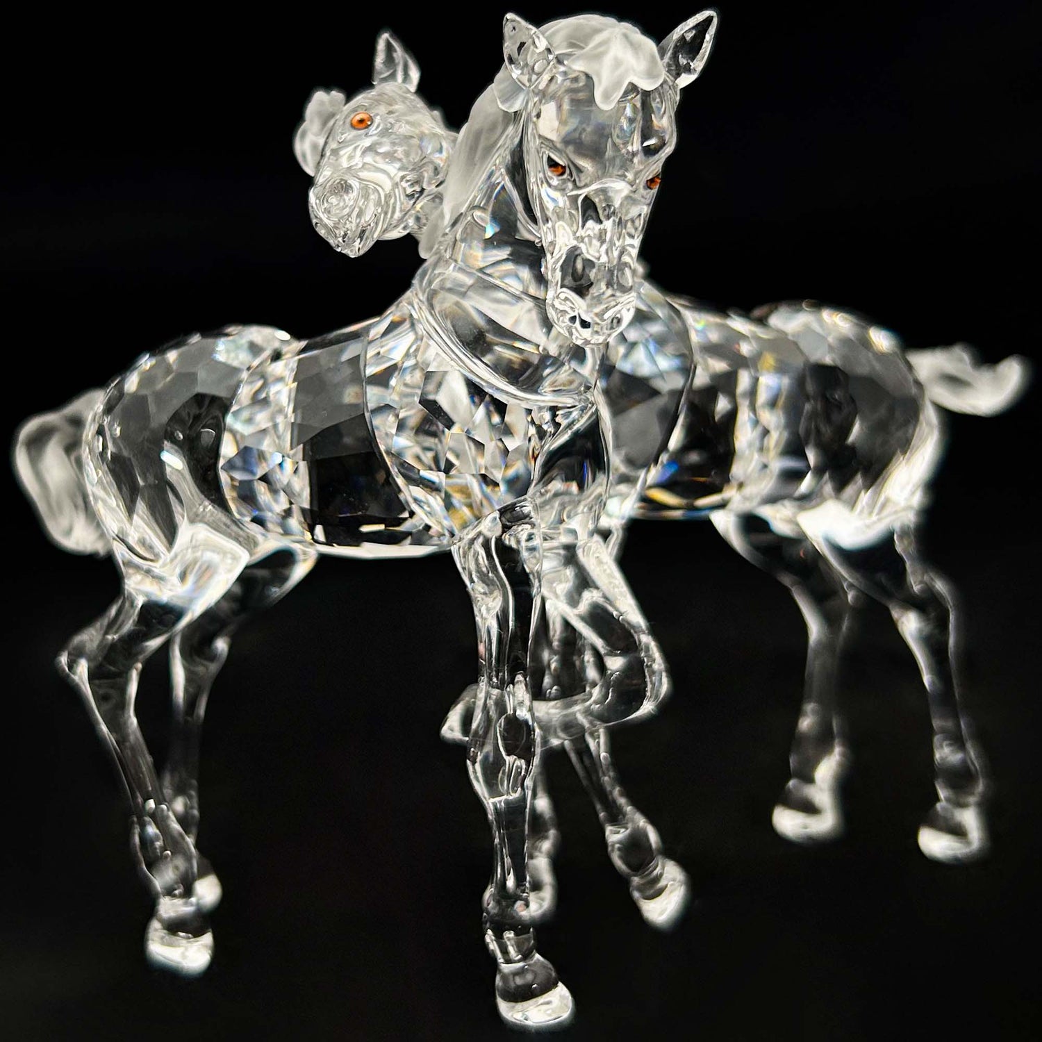 Swarovski Crystal Horse Back 2