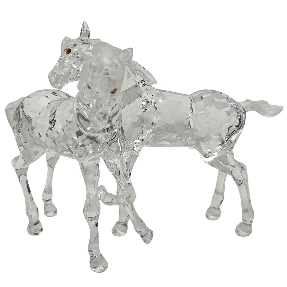 Swarovski Crystal Horse Thumb