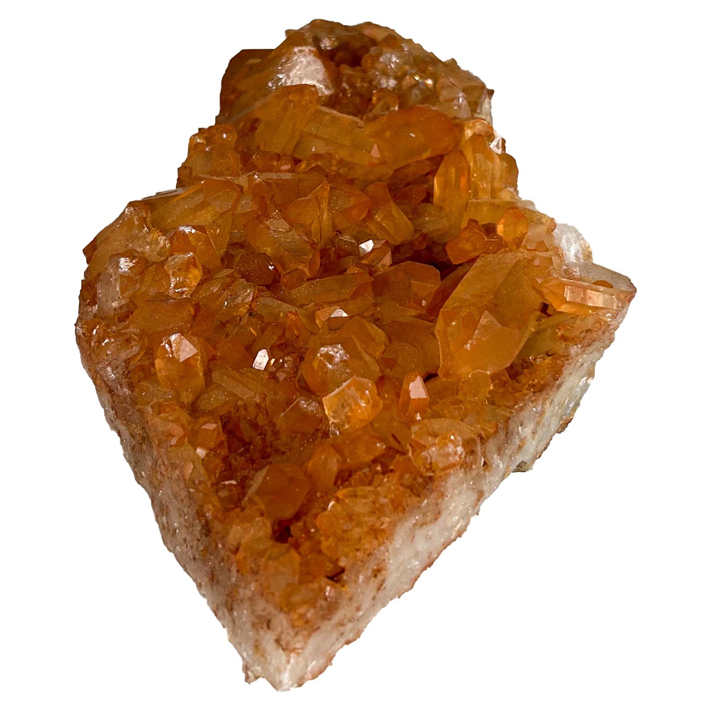 Tangerine Lemurian Crystal