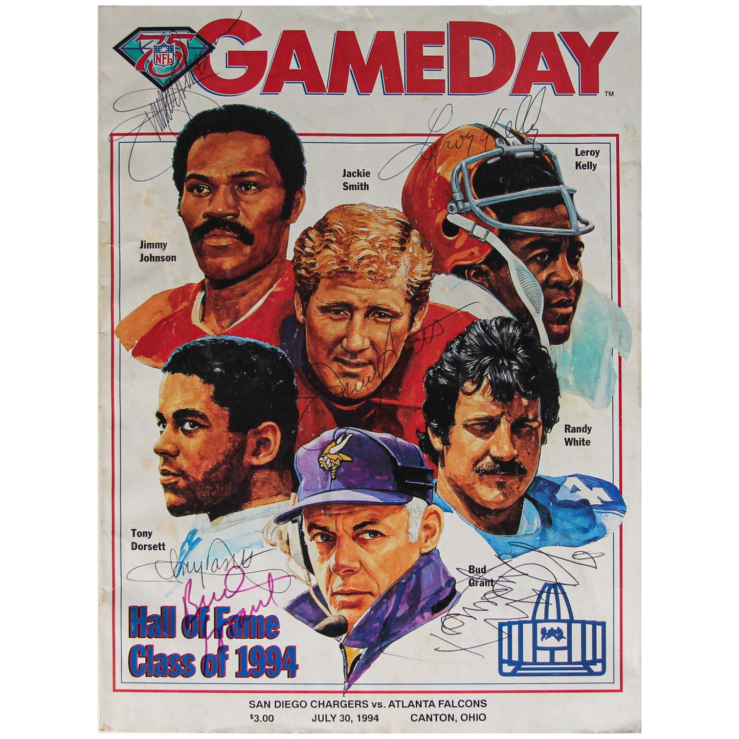 Class of 1994 Hall of Fame Multi-Signed Program