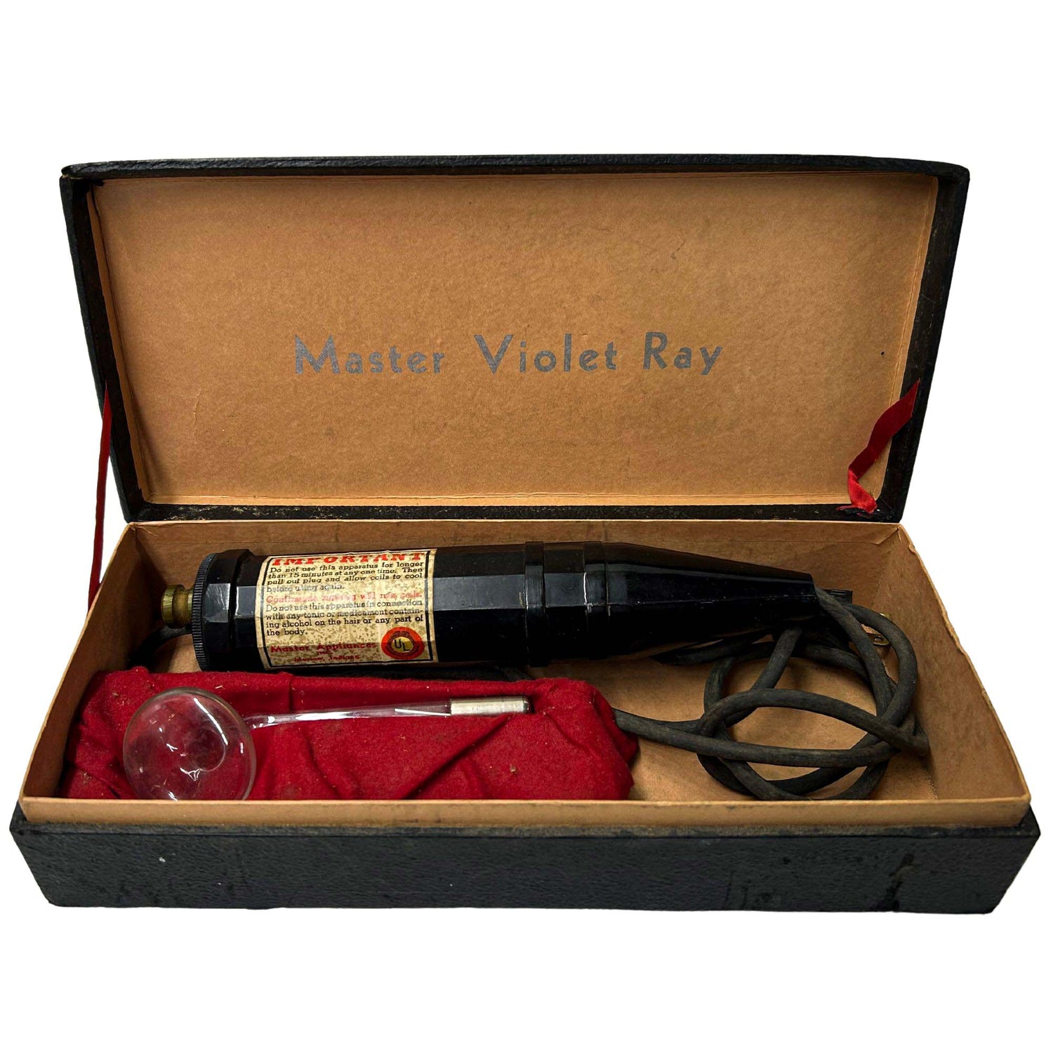 Antique Master Violet Ray Machine Zoom
