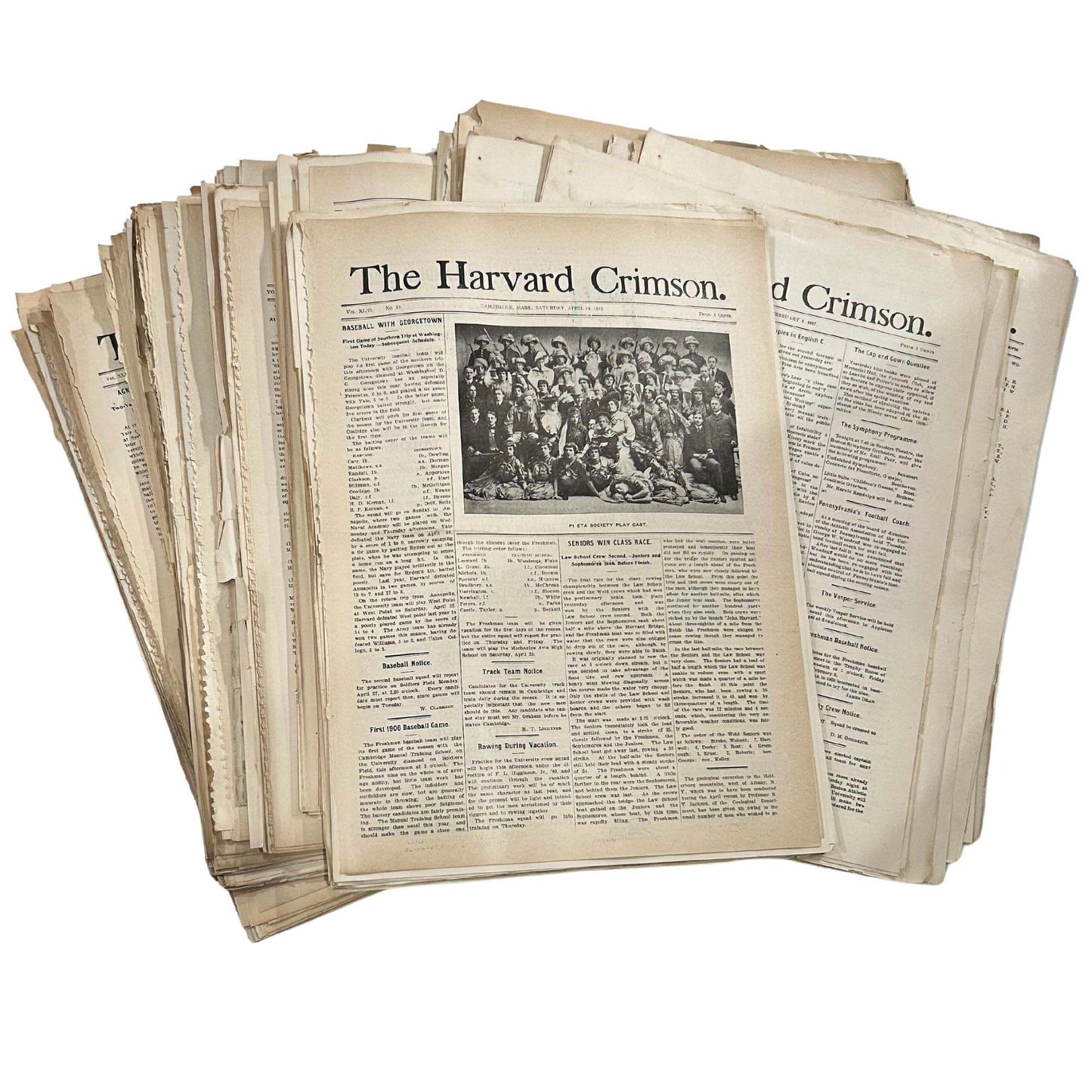 Harvard Crimson Newspaper Collection Gold & Silver Pawn Shop