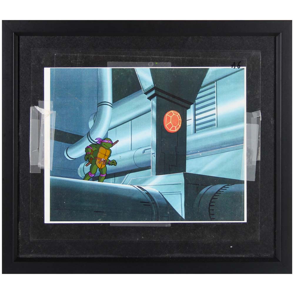 TMNT Donny Lost Production Cel