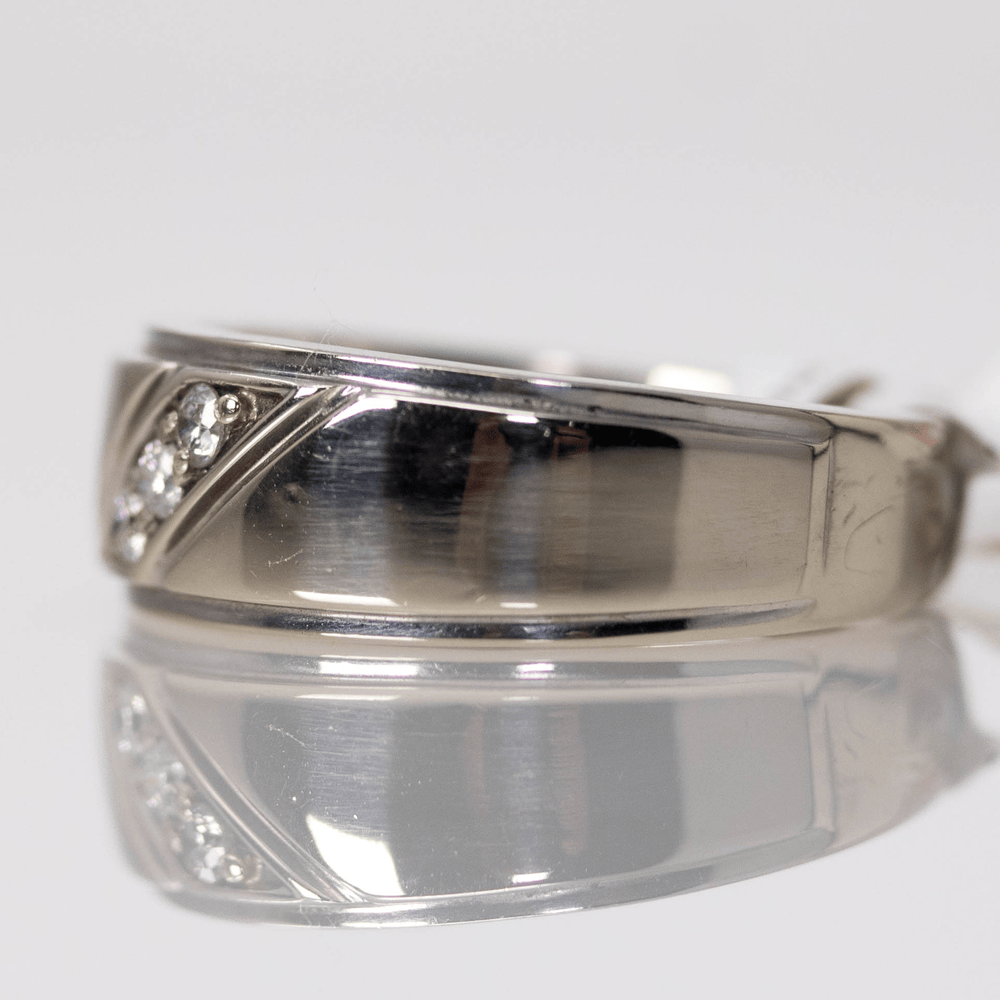 Triple Diamond Band Gold & Silver Pawn Shop