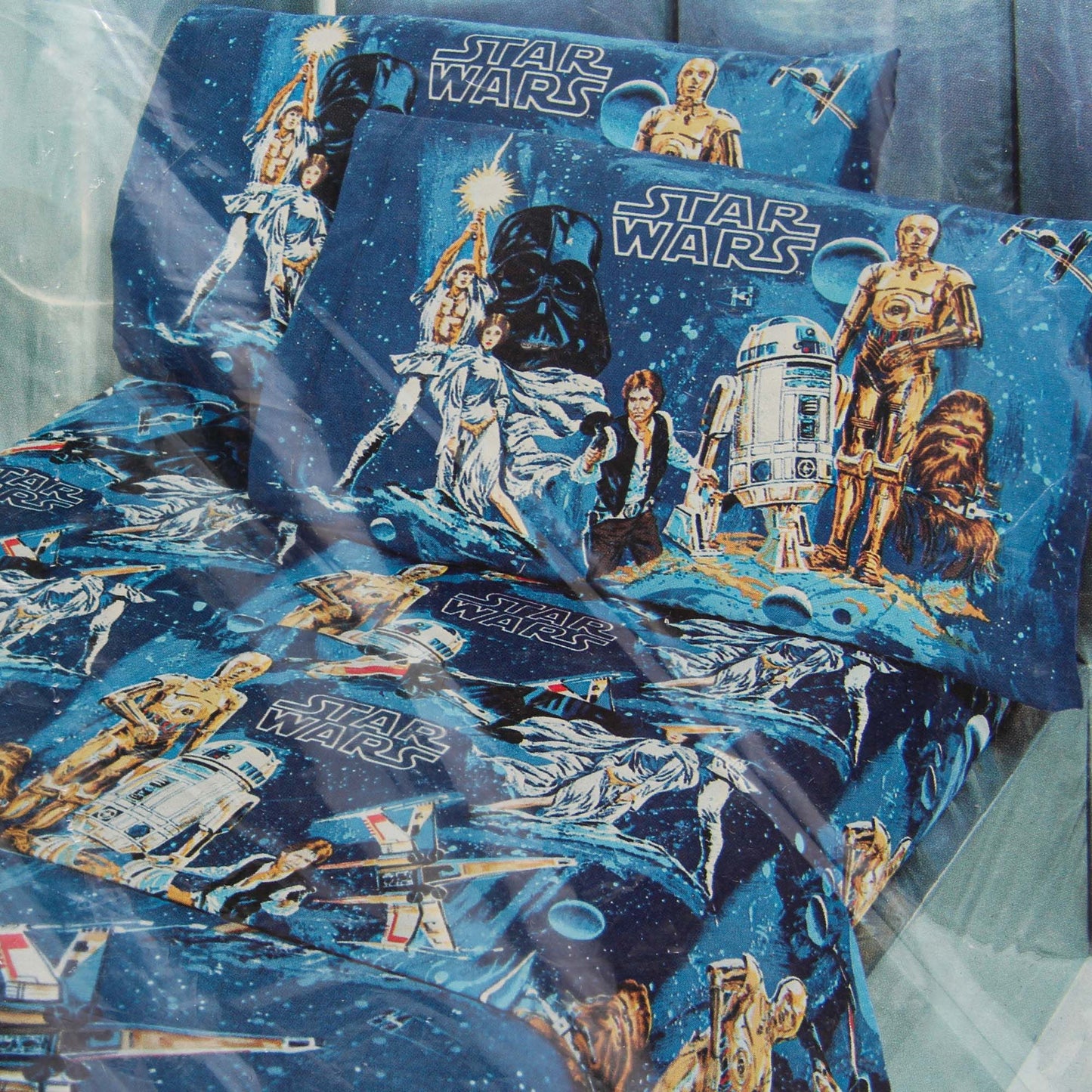 Vintage Star Wars Bed Sheets