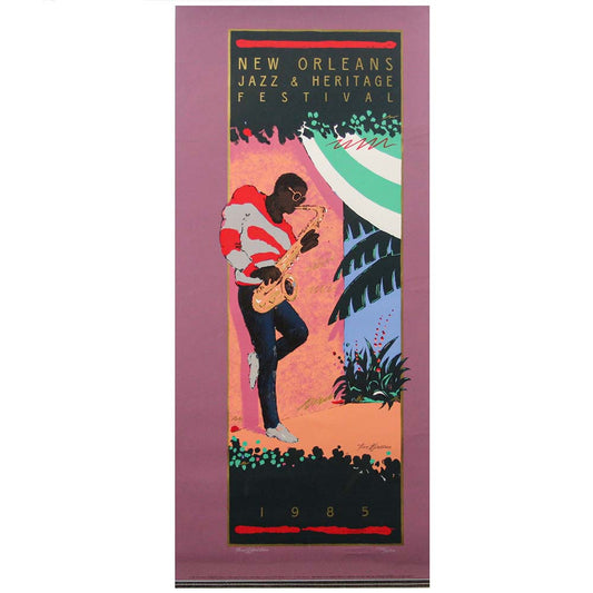 1985 New Orleans Jazz Fest Poster Thumbnail