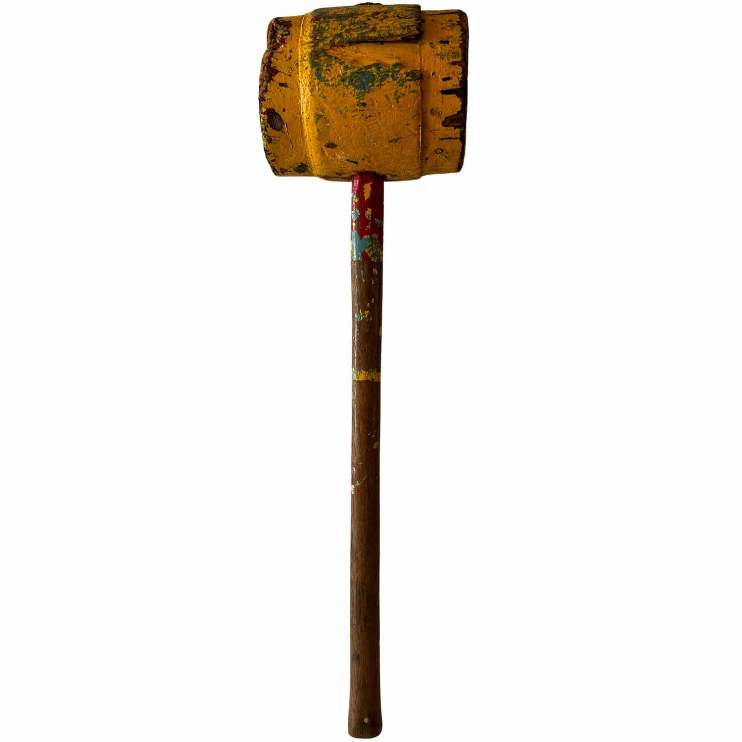 Vintage Carnival Circus Strongman Mallet Front