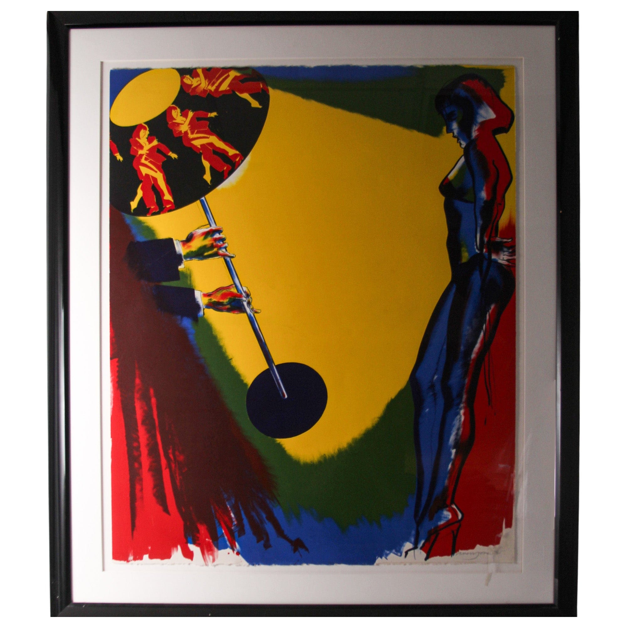 アレン・ジョーンズ Allen Jones silkscreen Allen Jones; On The Spot, from Para Adultos – Gold & Silver Pawn Shop