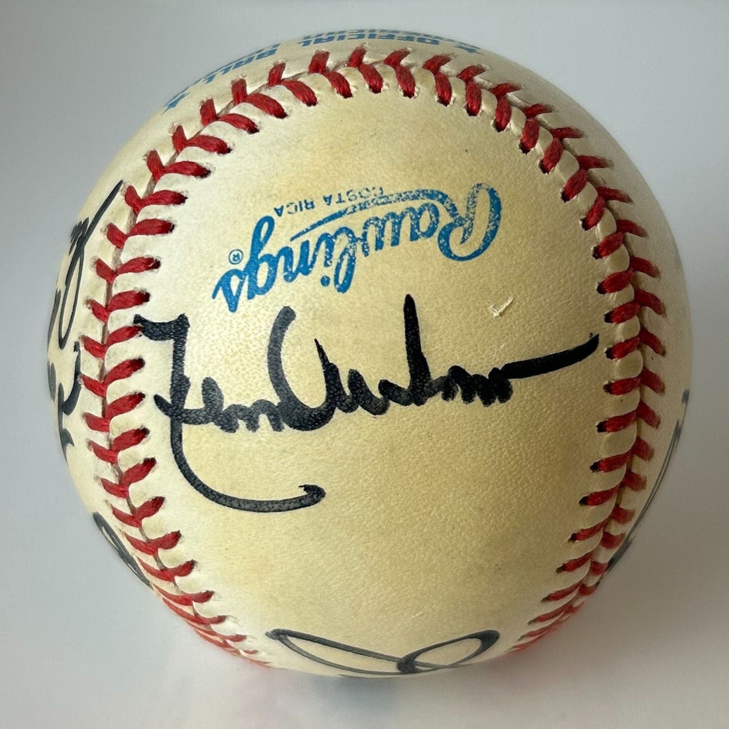 MLB Alumni And Greats Multi-Signed Baseball Five