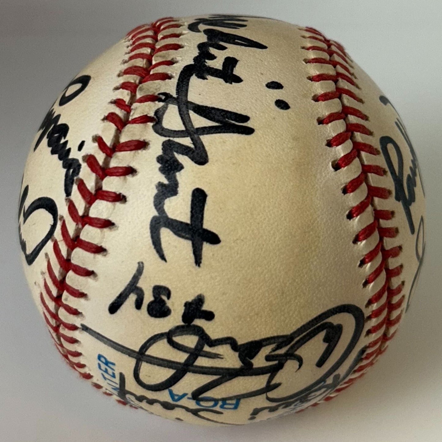 MLB Alumni And Greats Multi-Signed Baseball Four