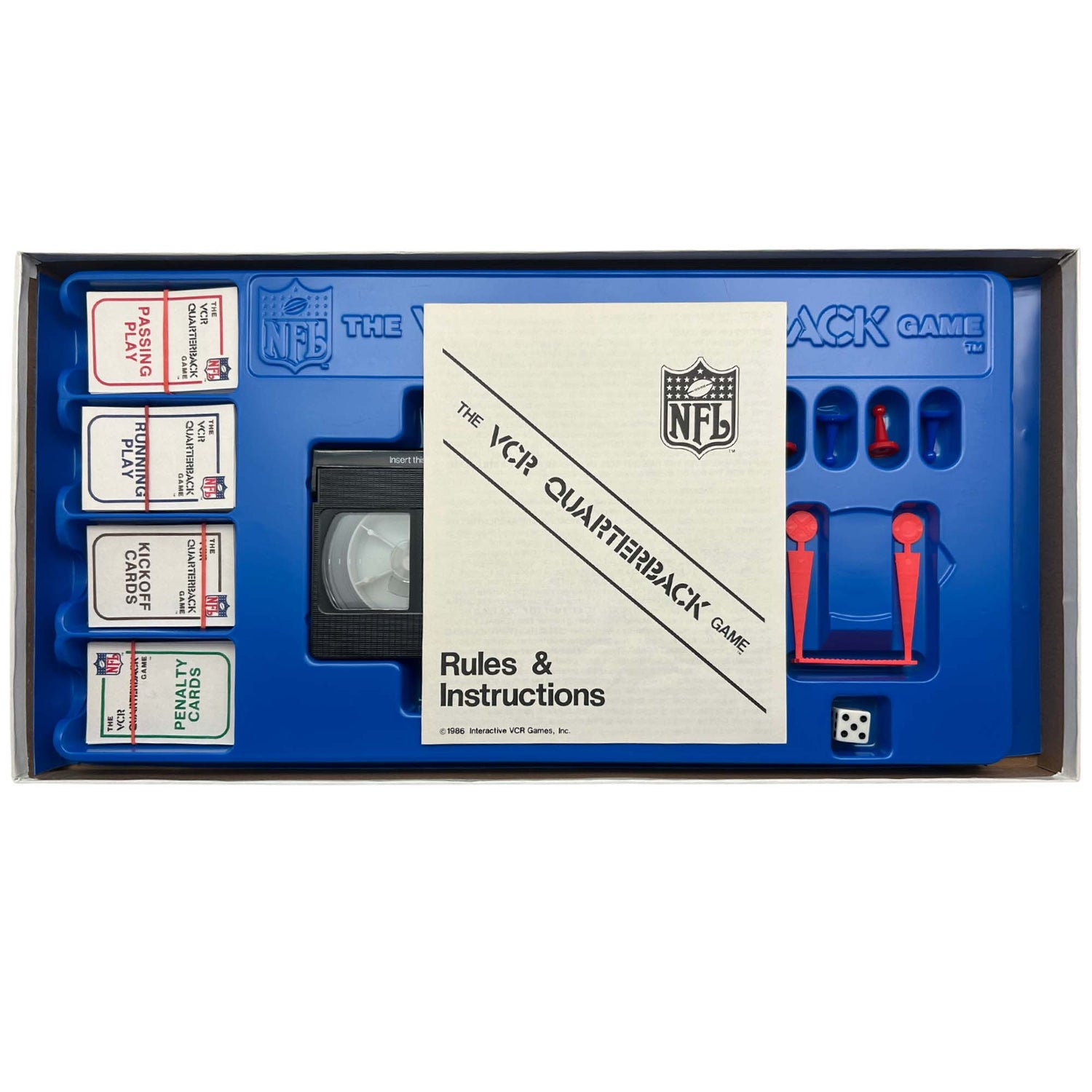The VCR Quarterback Board Game Manual
