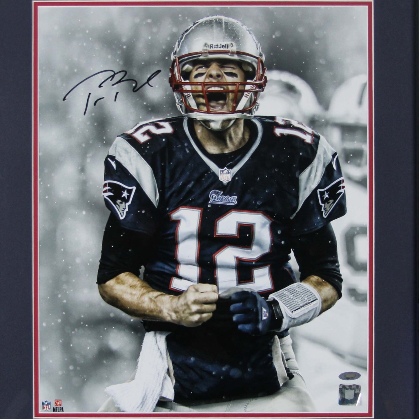 Tom Brady Signed Memorabilia Graded Tri-Star ZOOM