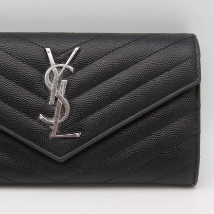 Saint Laurent YSL Black Wallet Details