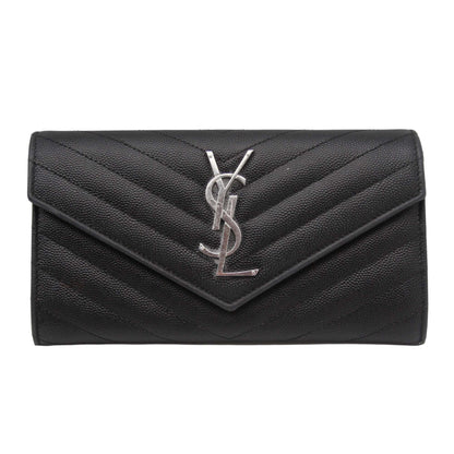 Saint Laurent YSL Black Wallet ZOOM