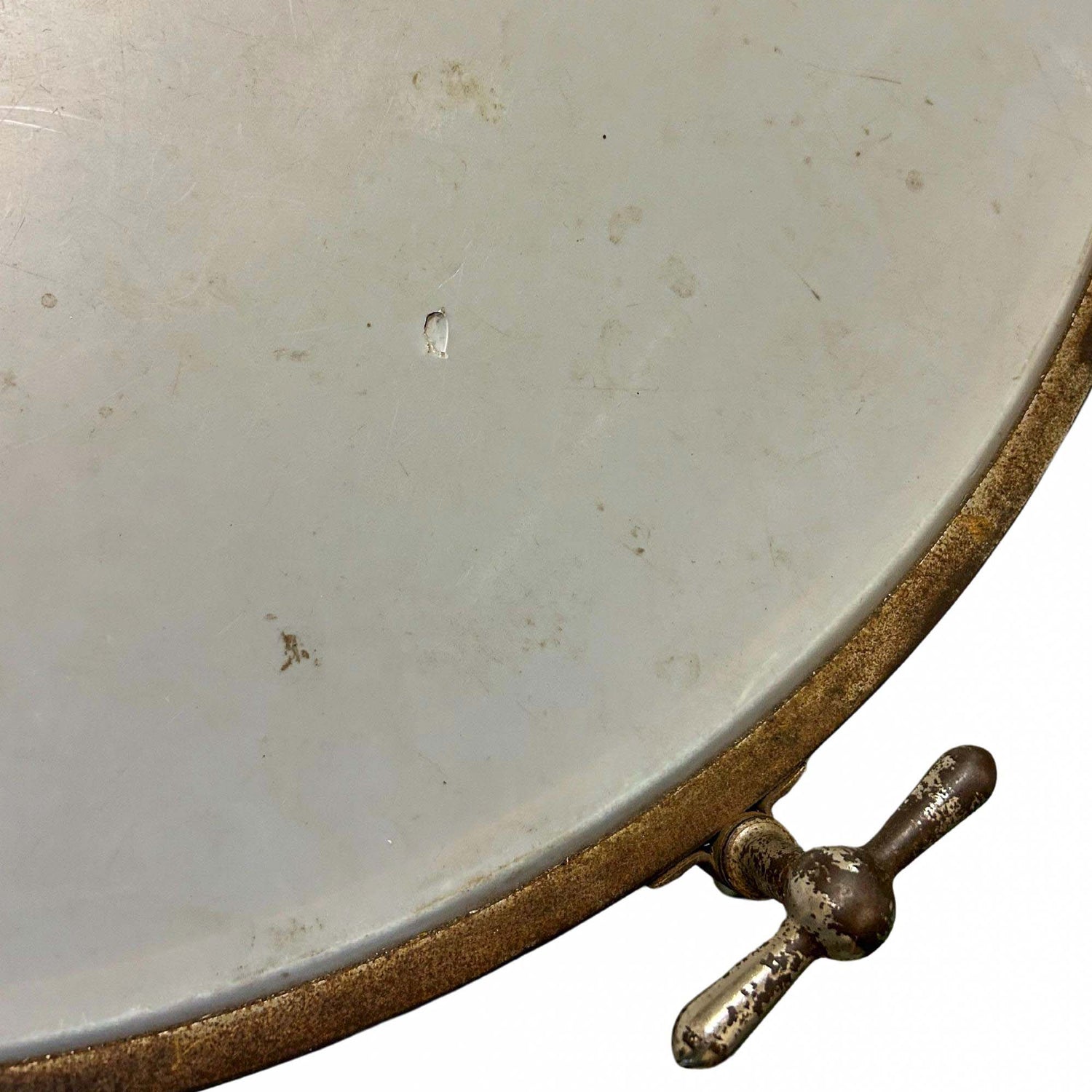 Vintage Wurlitzer Copper Orchestra Kettle Drums  Fault