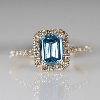 14K Blue Diamond ring Gold & Silver Pawn Shop