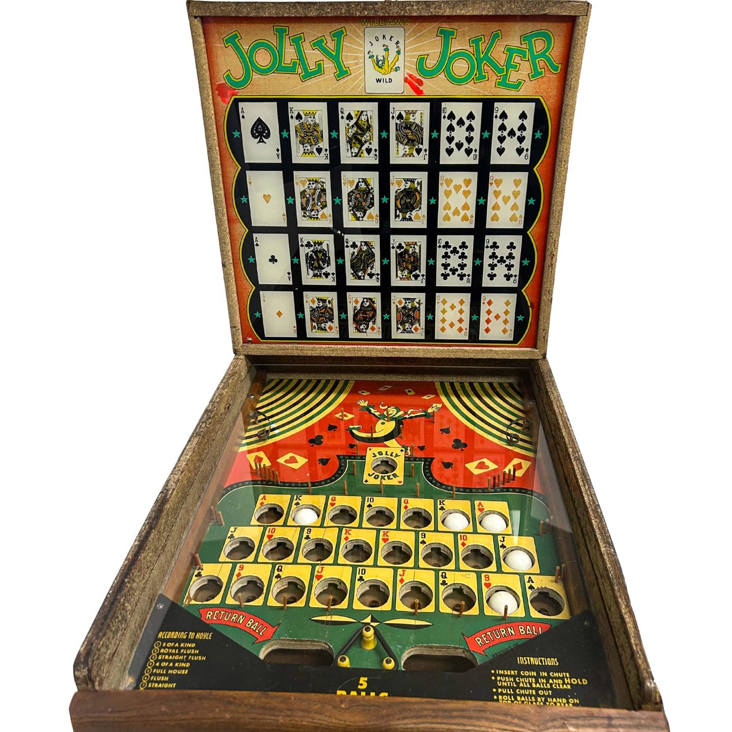 Jolly Joker Pinball Machine – Gold & Silver Pawn Shop