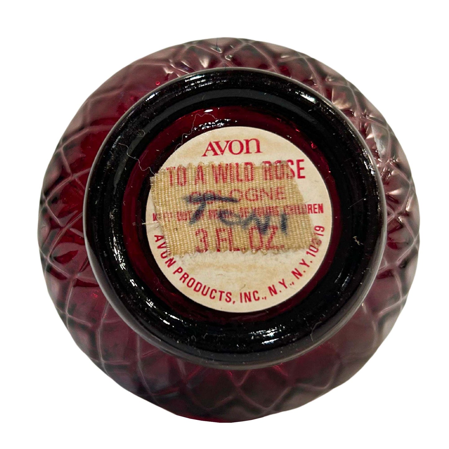 Vintage Avon Perfume Text