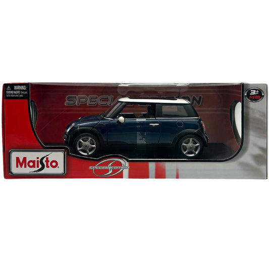 2011 Maisto Die Hard Metal Navy Blue Mini Cooper Thumbnail