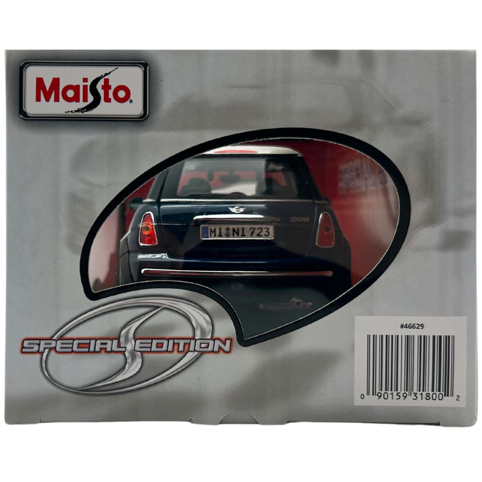 2011 Maisto Die Hard Metal Navy Blue Mini Cooper Extra