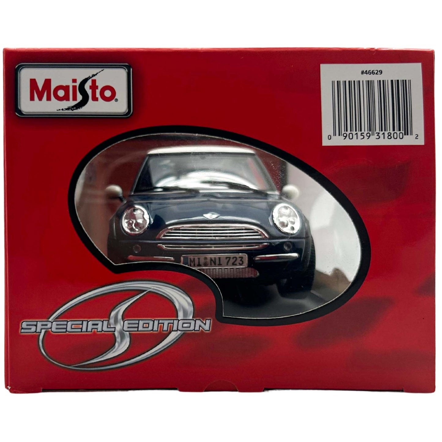 2011 Maisto Die Hard Metal Navy Blue Mini Cooper Front