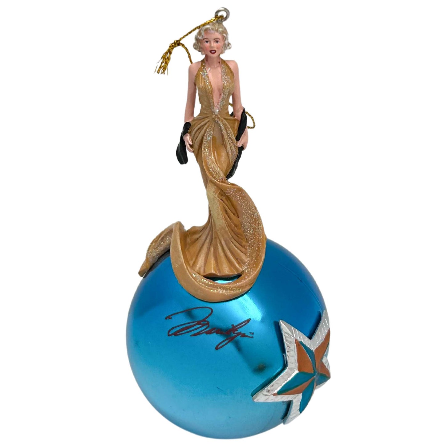 Marylin Ornaments Set 3 Gold