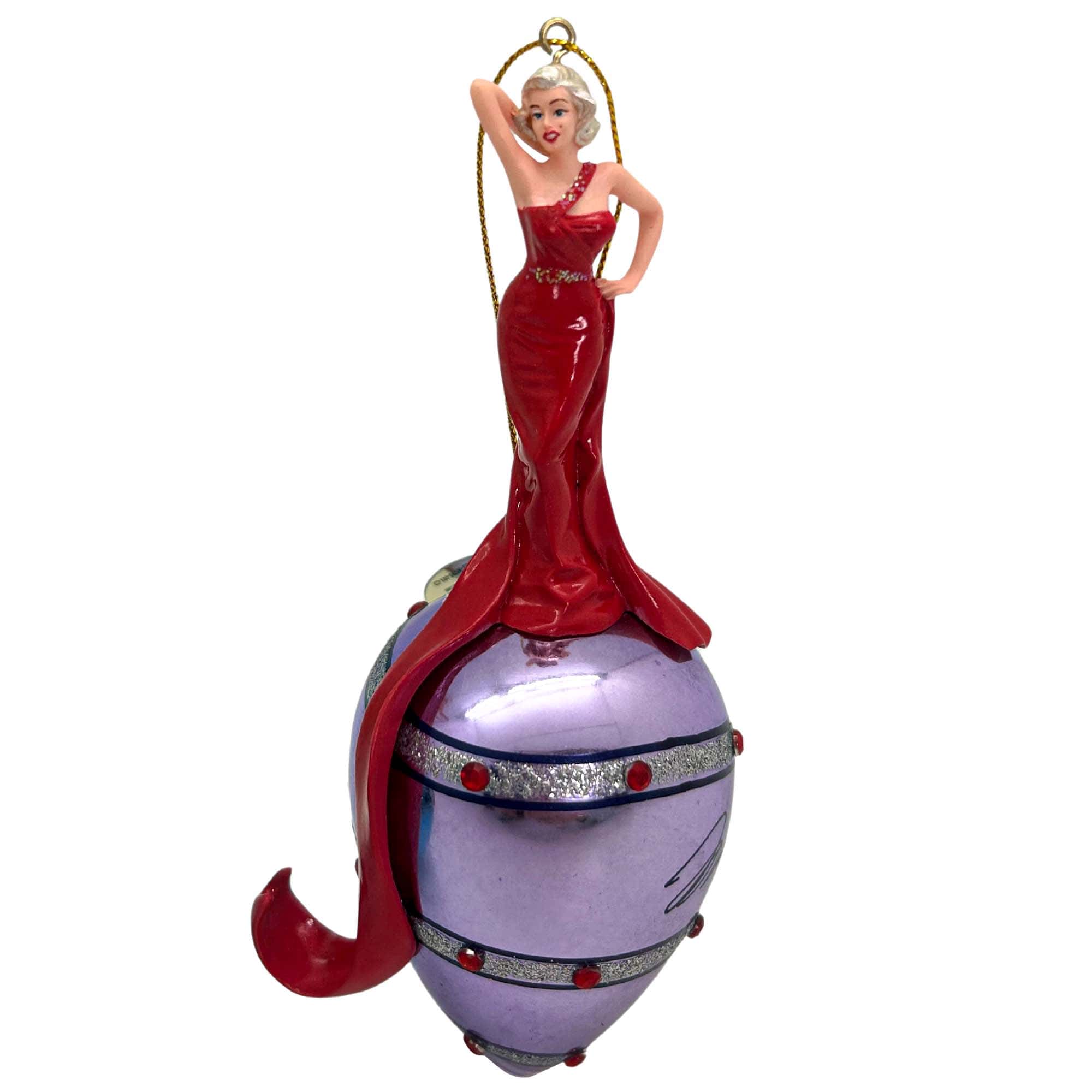 Ashton Drake offers Marvelous Marilyn Monroe Christmas Xmas Ornament Set of 8