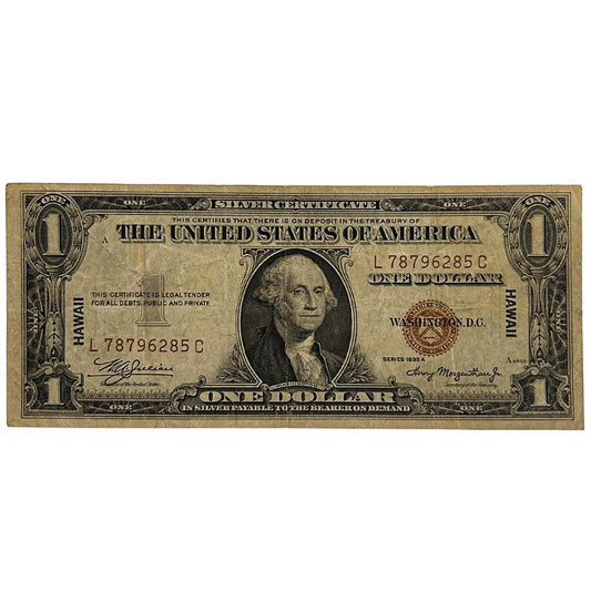 1935 US $1 Hawaii Emergency Note Thumbnail