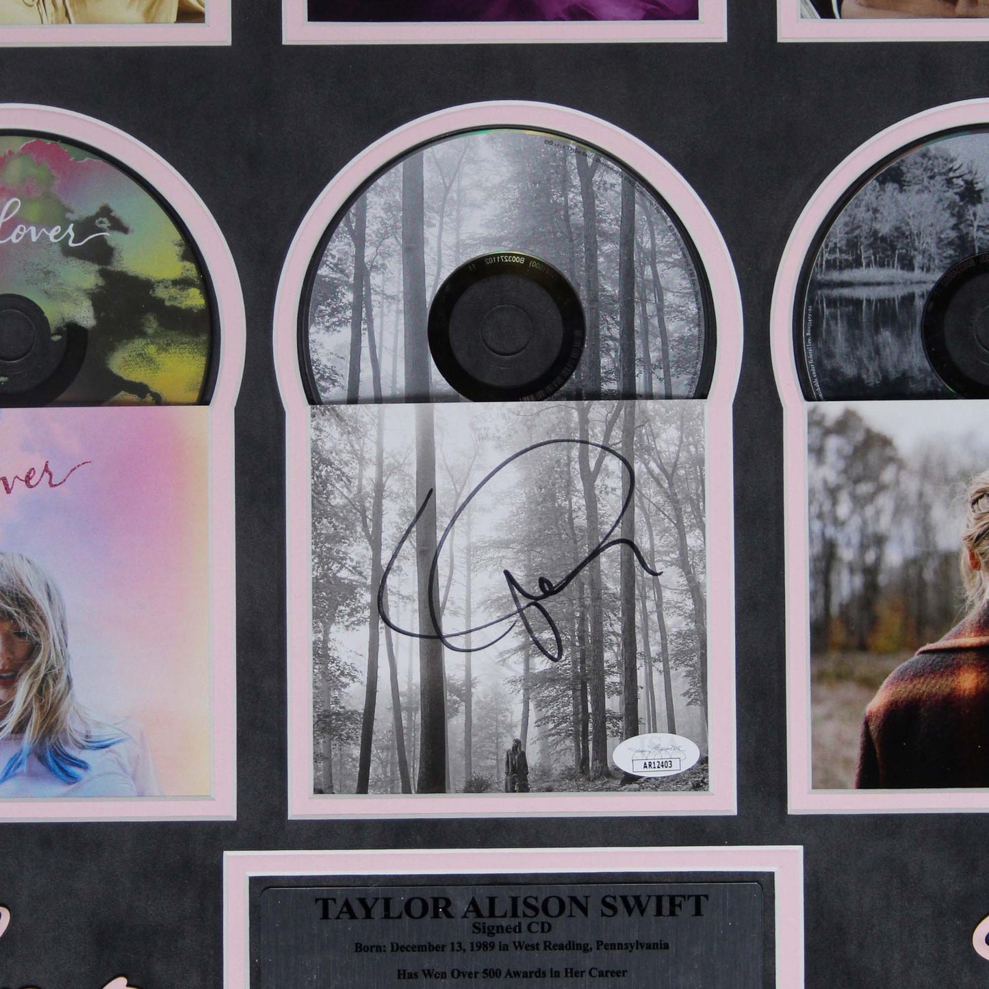 Taylor Swift CD Collage Memorabilia Front