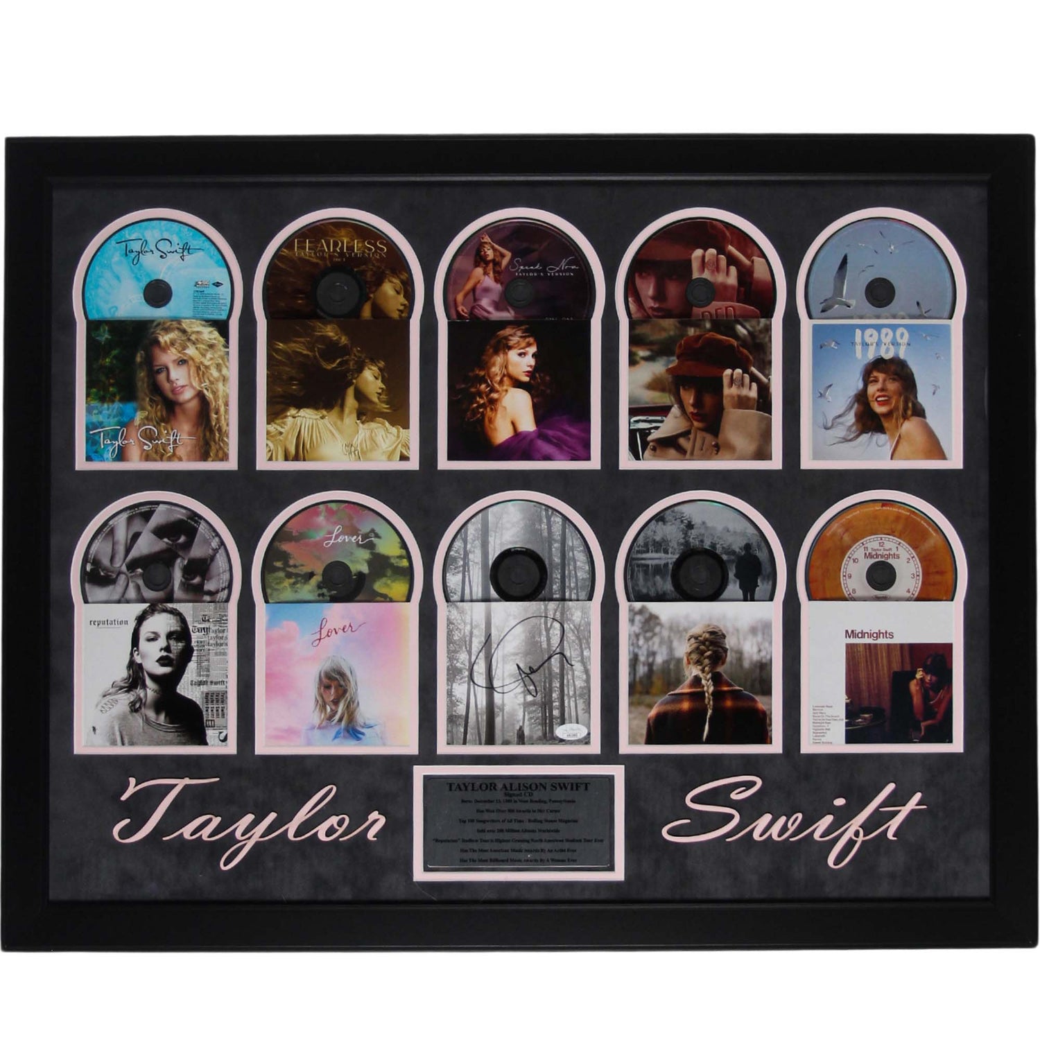 Taylor Swift CD Collage Memorabilia ZOOM