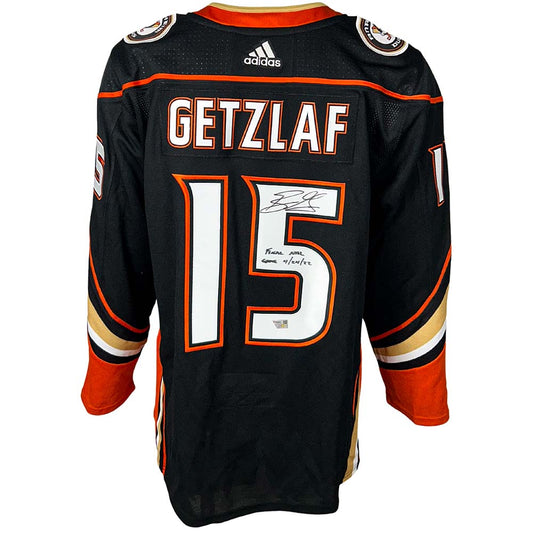 Mighty Duck Signed Ryan Getzlaf Jersey Thumbnail