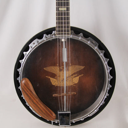 Harmony Double Eagle Banjo Close View