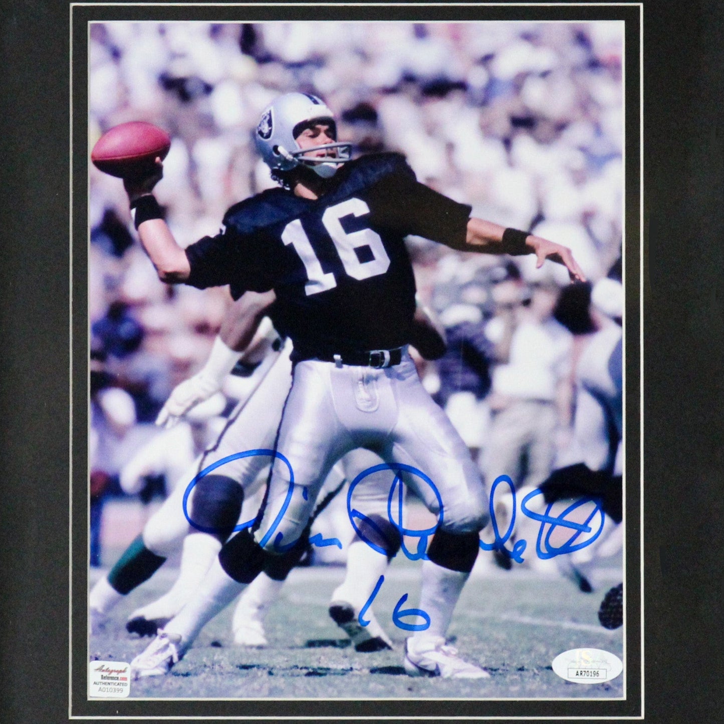 Jim Plunkett Signed Memorabilia  Autograph