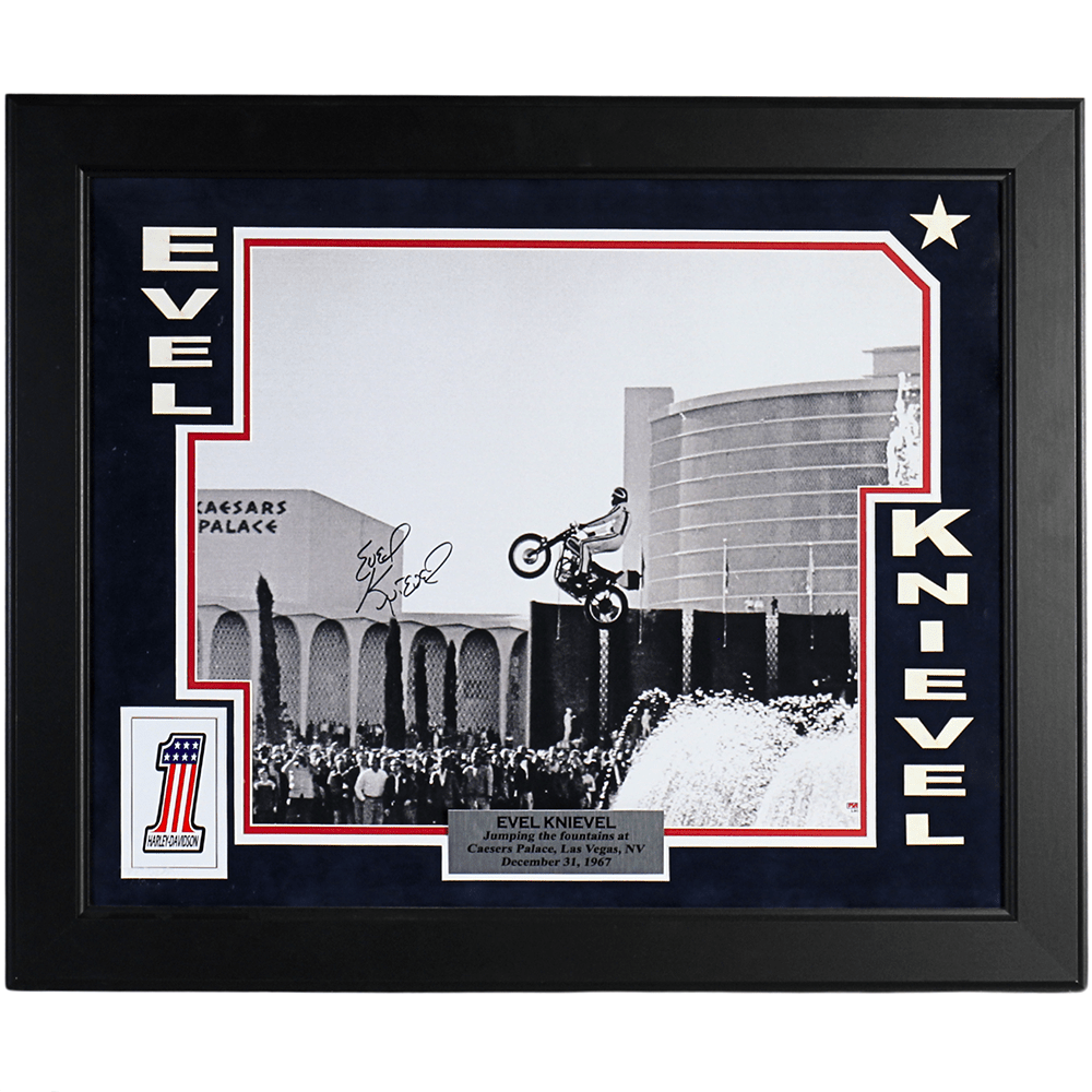 Evel Knievel Signed Memorabilia