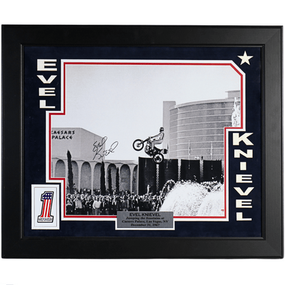 Evel Knievel Signed Memorabilia ZOOM