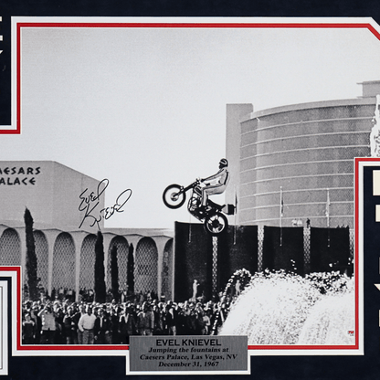 Evel Knievel Signed Memorabilia Close View