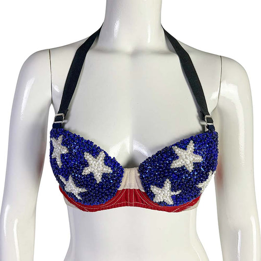 Taylor Dayne Costume Sequined Bra Thumbnail